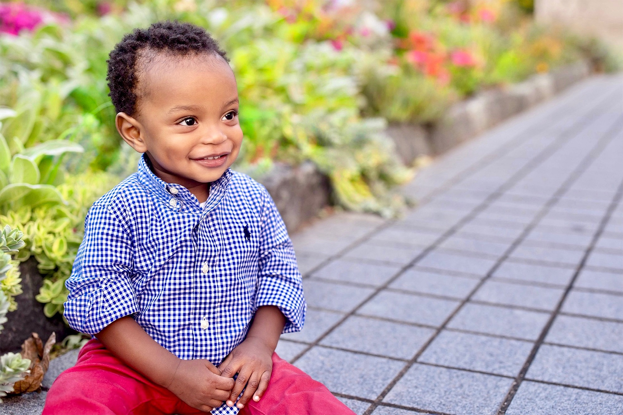 Dr. Heatrice's toddler son